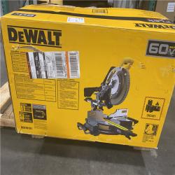 As-Is- DEWALT 60V Lithium-Ion 12 in. Cordless Sliding Miter Saw Kit with 9.0Ah Battery Pack