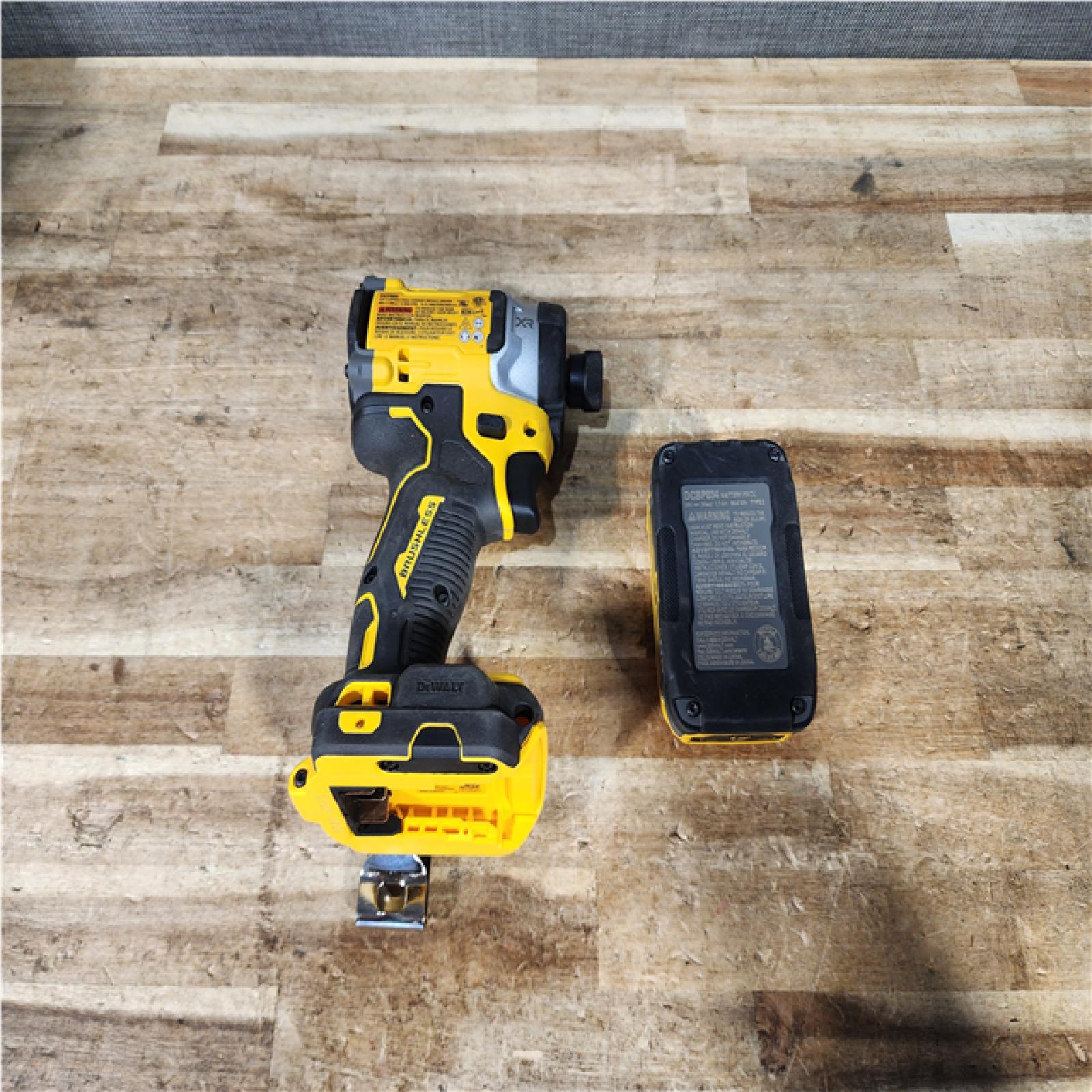 Houston Location AS-IS DeWalt XR Impact and Battery