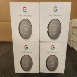Phoenix AS-IS Google Nest Thermostat - Smart Programmable Wi-Fi Thermostat - (4-Pack)