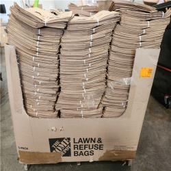 Phoenix NEW The Home Depot 30 Gal. Paper Lawn and Leaf Bags Pallet