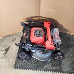 HOUSTON LOCATION - AS-IS Milwaukee M18 FUEL Brushless Cordless 21 in. Walk Behind Dual Battery Self-Propelled Mower Kit W/ CHARGER