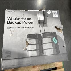 California AS-IS Ecoflow 6000W Whole-Home Backup Power (Damage Box)