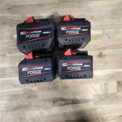 HOUSTON LOCATION - AS-IS MILWAUKEE FORGE BATTERY PACK QTY - 4
