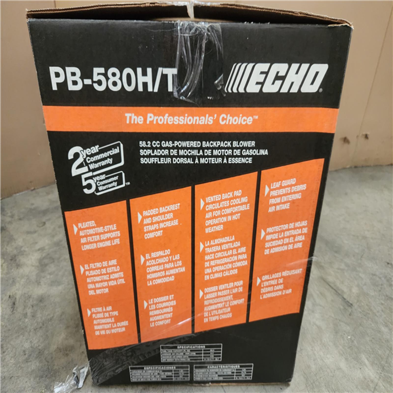 Phoenix NEW ECHO 216 MPH 517 CFM 58.2cc Gas 2-Stroke Backpack Leaf Blower with Tube Throttle