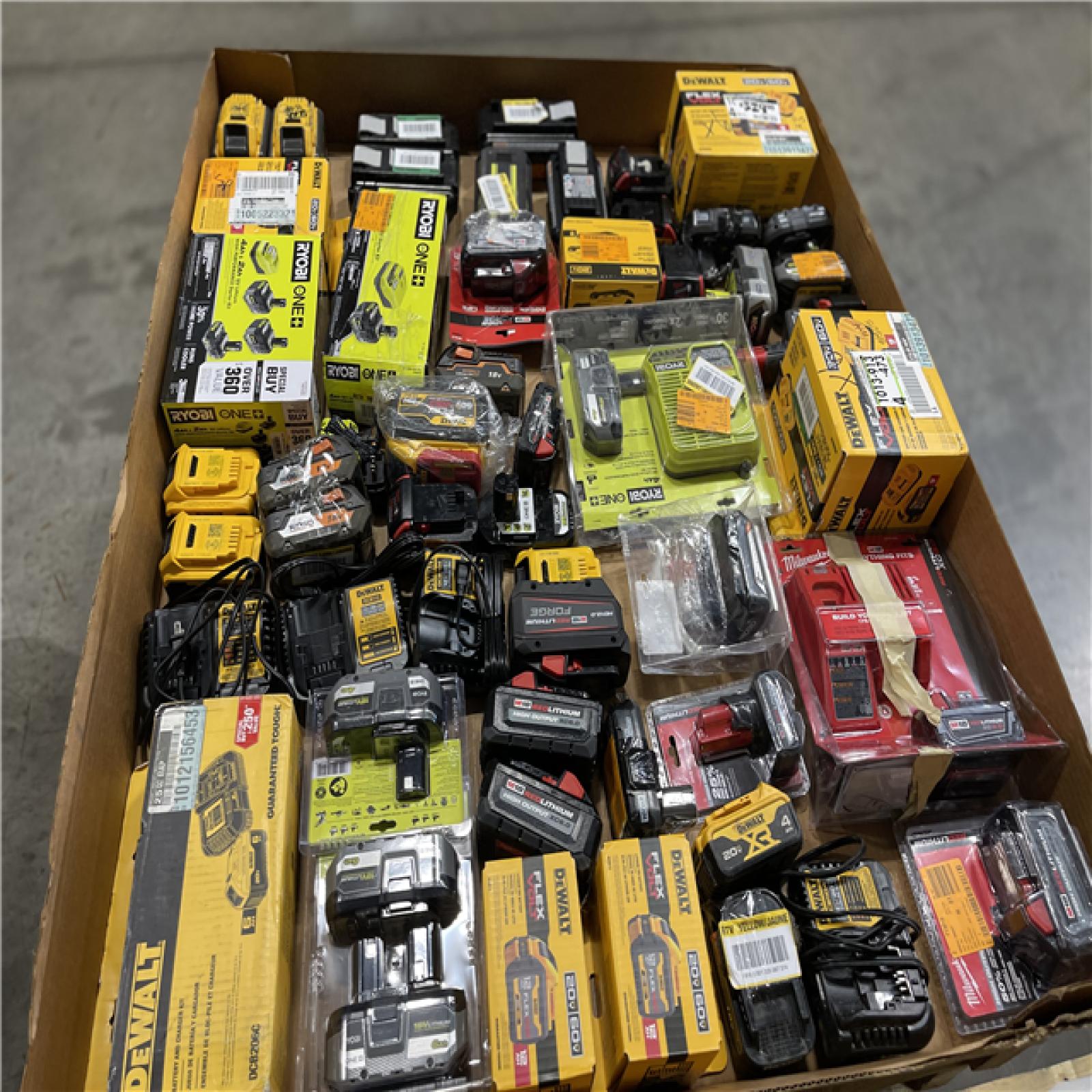 DALLAS LOCATION- AS-IS BATTERY PALLET