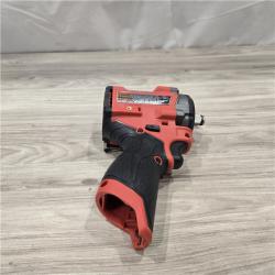 AS-IS Milwaukee M12 FUEL 12V Cordless Stubby 1/2 in. Impact Wrench (Tool-Only)