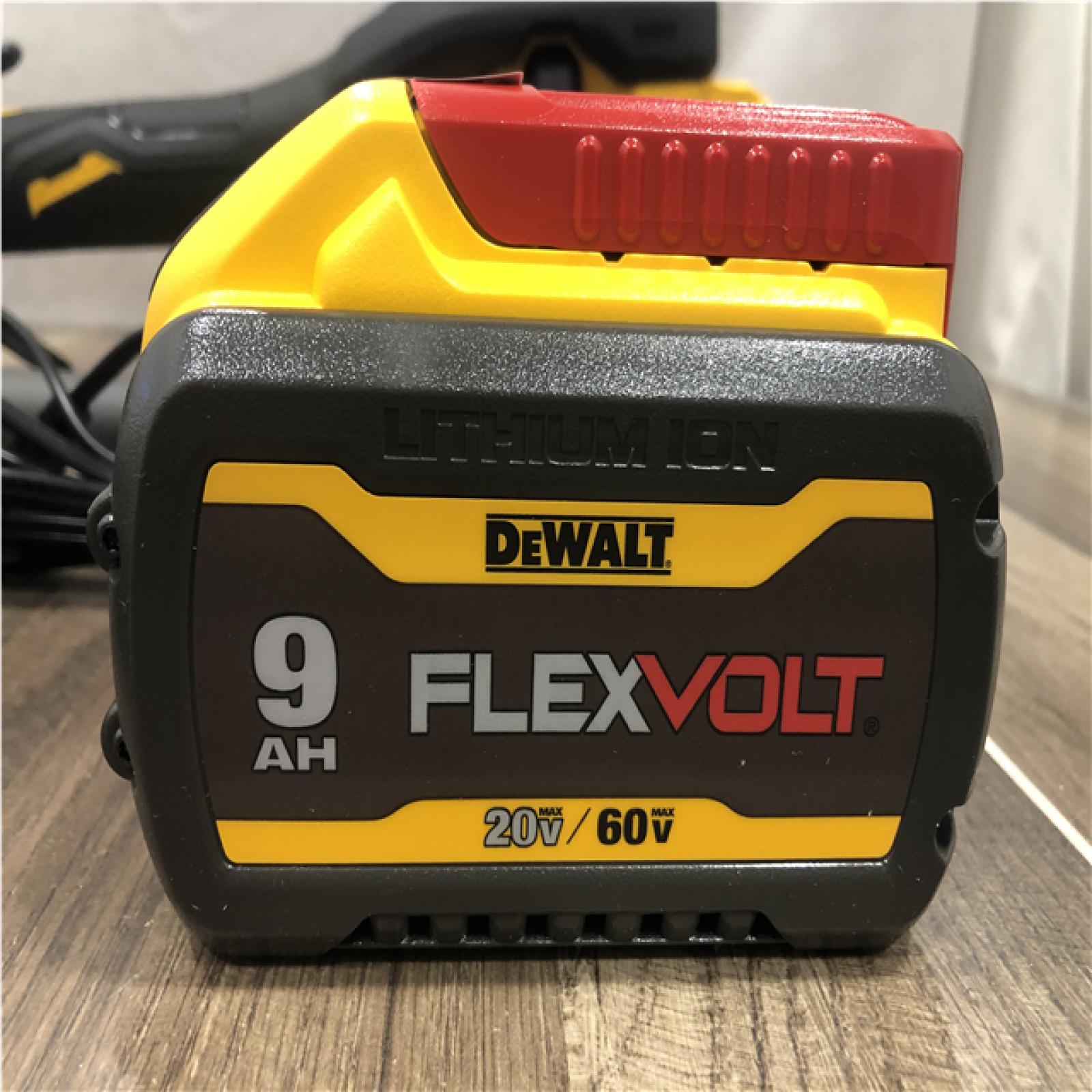 AS-IS DEWALT FLEXVOLT 60V MAX 17 in. Cordless Battery Powered Attachment Capable Trimmer Kit