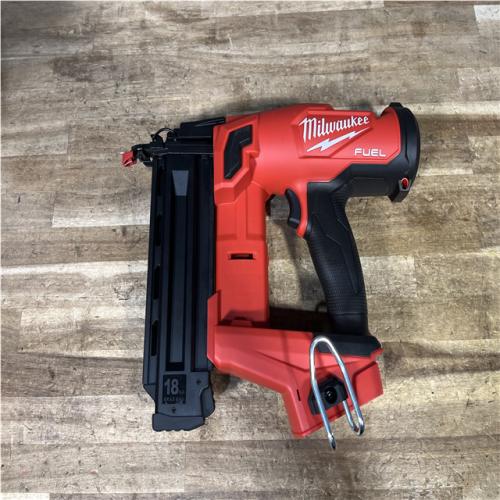 Houston Location AS-IS Milwaukee FUEL 18-Volt Lithium-Ion Brushless Cordless Gen II 18-Gauge Brad Nailer (Tool-Only)