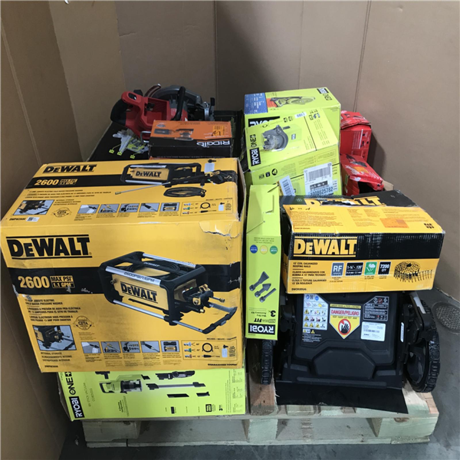 CALIFORNIA AS-IS TOOL PALLET