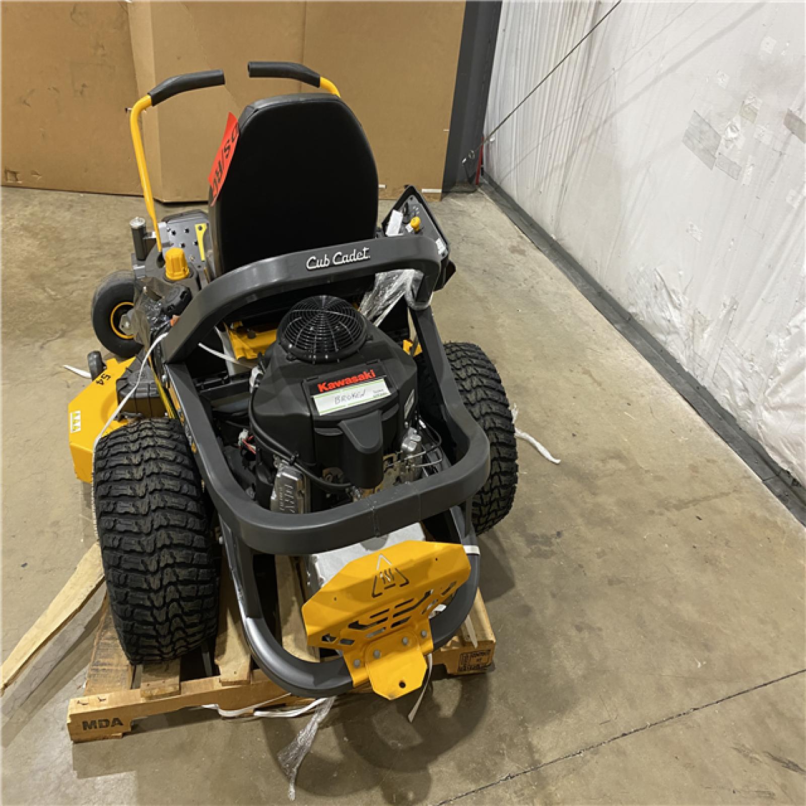 Houston Location - AS-IS Cub Cadet Ultima Z2 54P Riding Lawn Mower