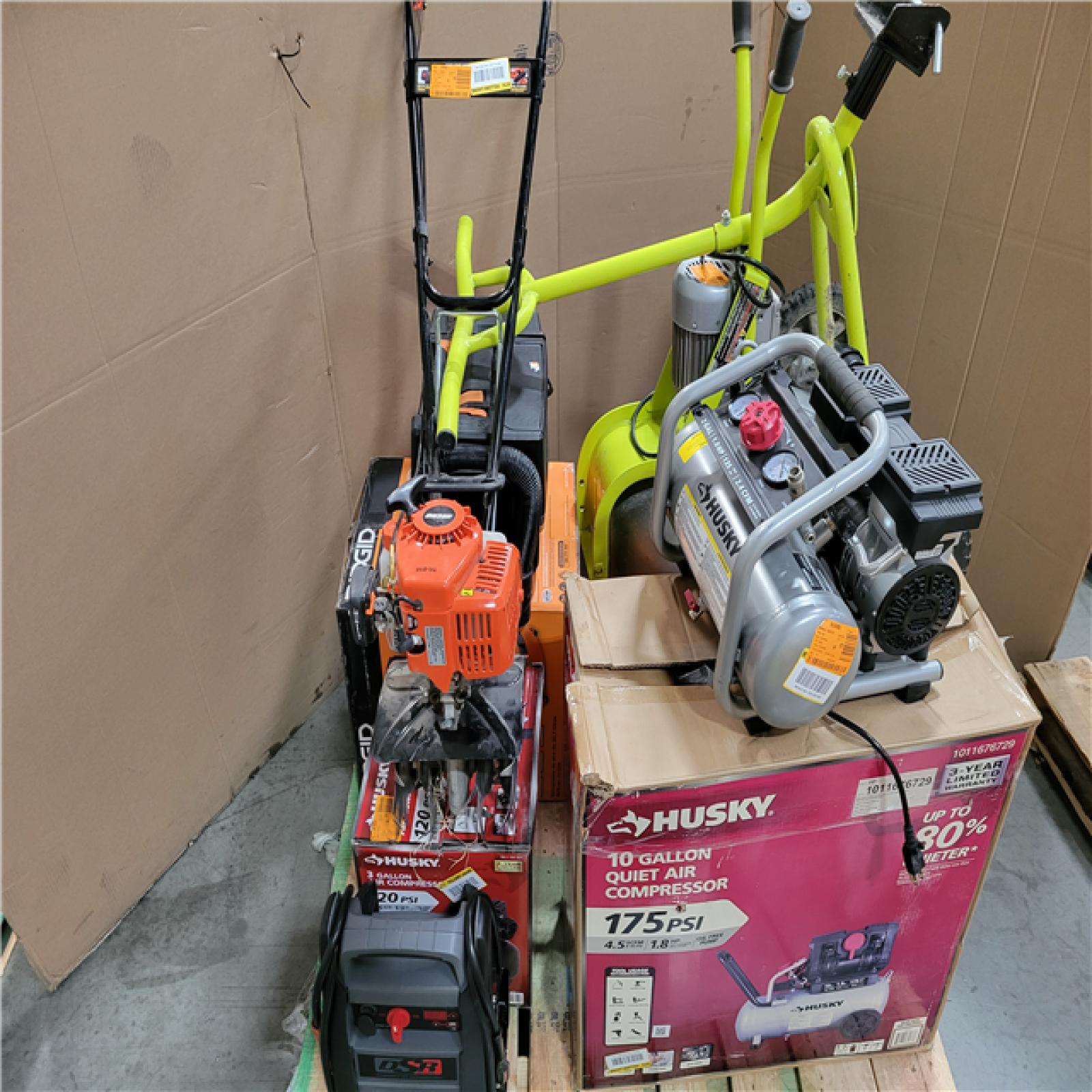 CALIFORNIA AS-IS OUTDOOR POWER EQUIPMENT