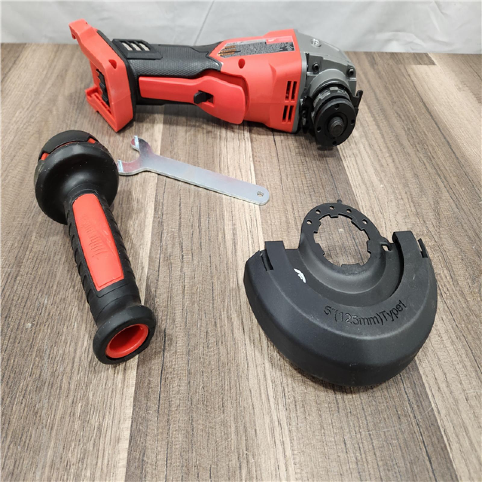 AS-IS Milwaukee M18 FUEL 18V Lithium-Ion Brushless Cordless 4-1/2 in./5 in. Grinder w/Paddle Switch (Tool-Only)
