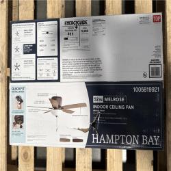 California AS-IS Hampton Bay 52 in. Melrose Indoor Ceiling Fan