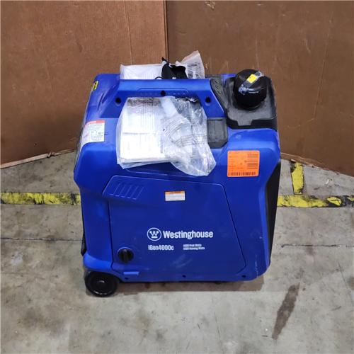 HOUSTON LOCATION - AS-IS Westinghouse iGen4000c Inverter Generator