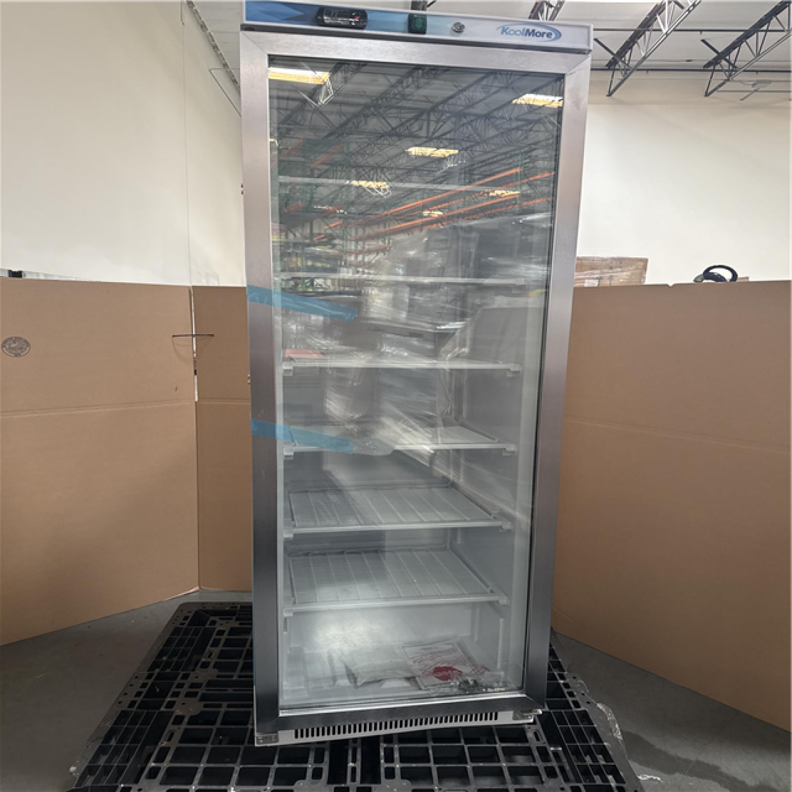 CALIFORNIA NEW KOOLMORE COMMERCIAL REACH IN FREEZER HOME IMPROVEMENT PALLET