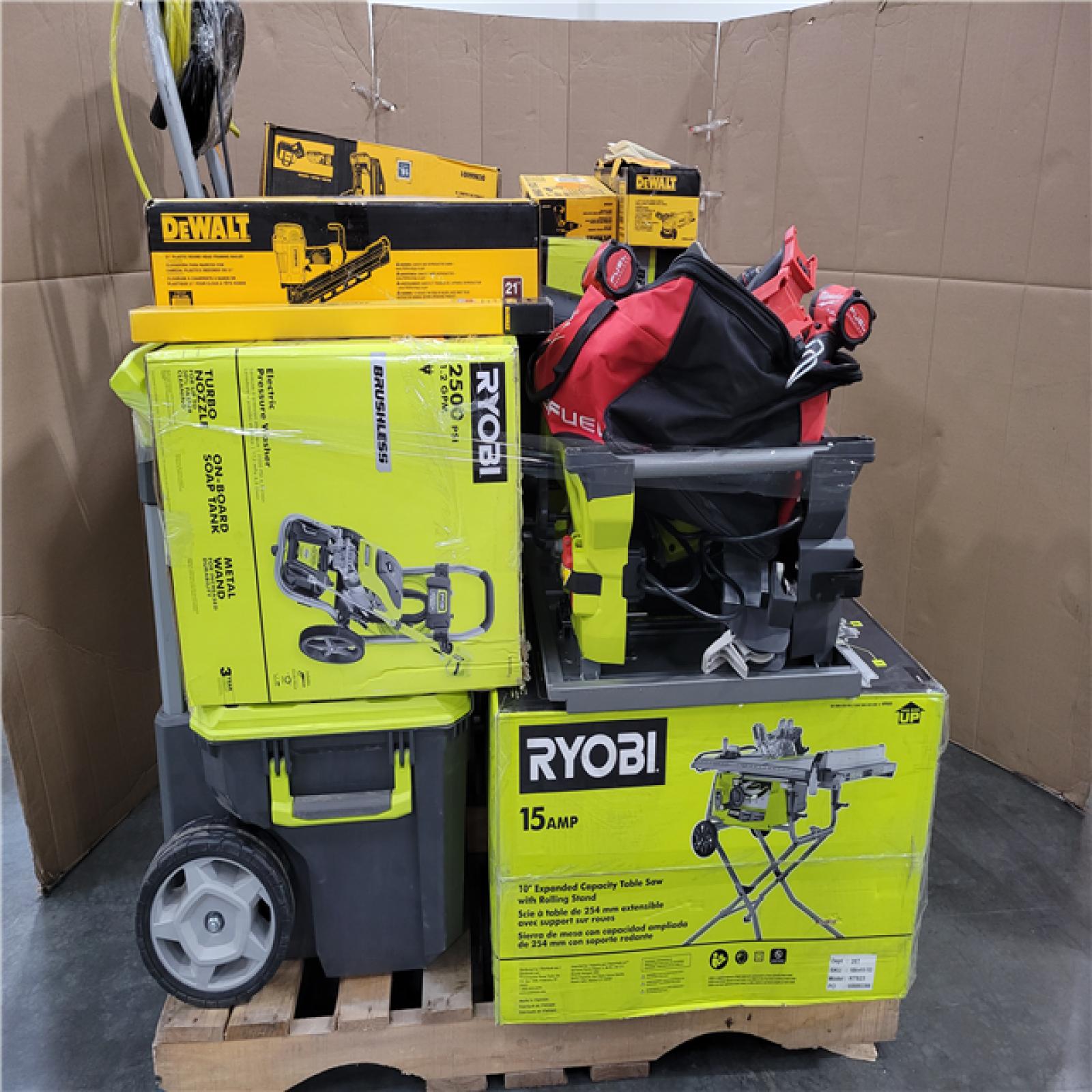 CALIFORNIA AS-IS TOOL PALLET