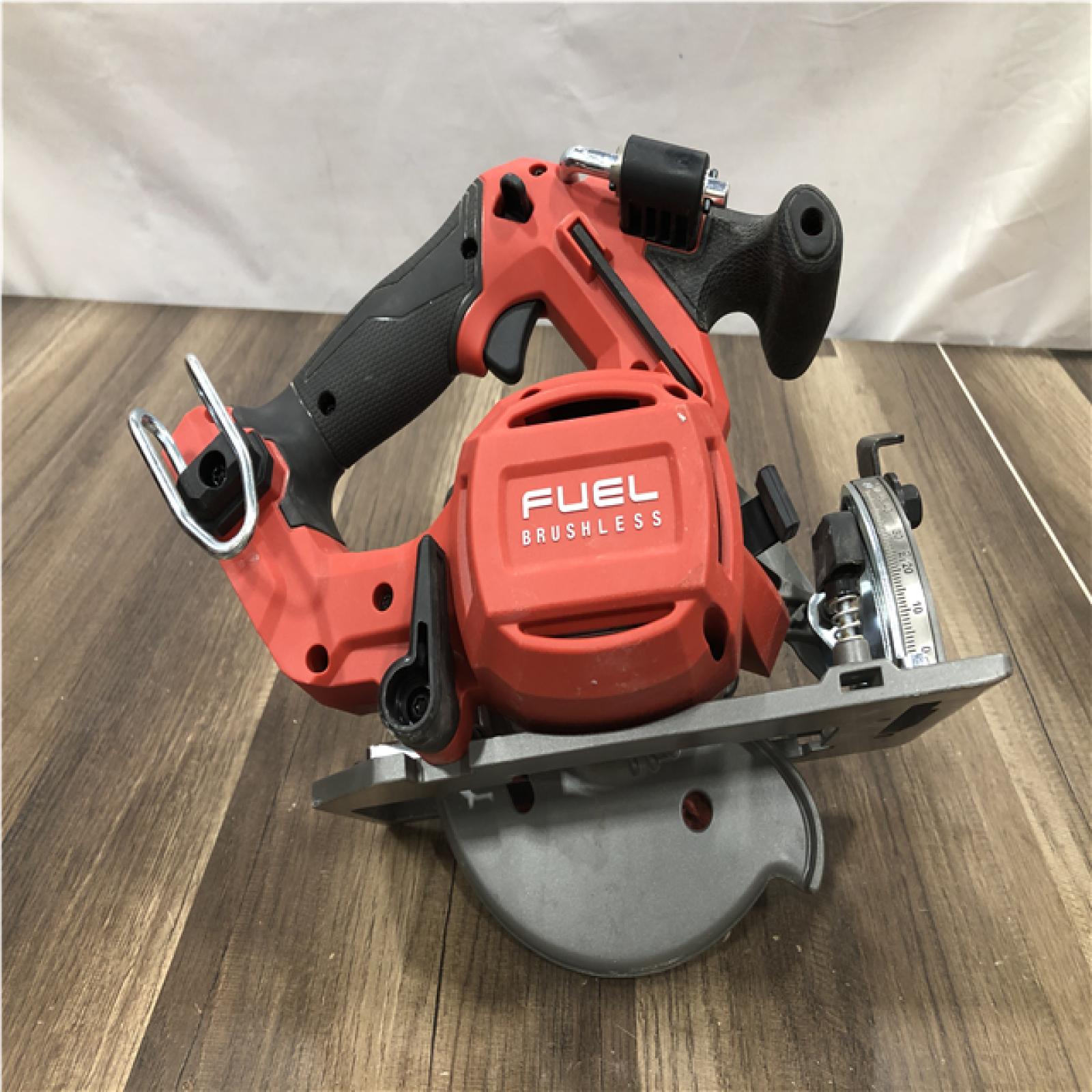 AS-IS - Milwaukee FUEL 18V Lithium-Ion Brushless Cordless 6-1/2 in. Circular Saw (Tool-Only)