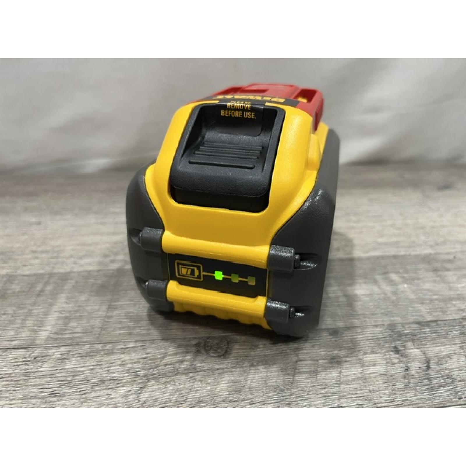 AS-IS DEWALT FLEXVOLT 20V/60V MAX Lithium-Ion 9.0Ah Battery