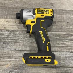 AS-IS DEWALT 20-Volt Maximum XR Lithium-Ion Cordless Brushless 1/4 in. 3-Speed Impact Driver Kit