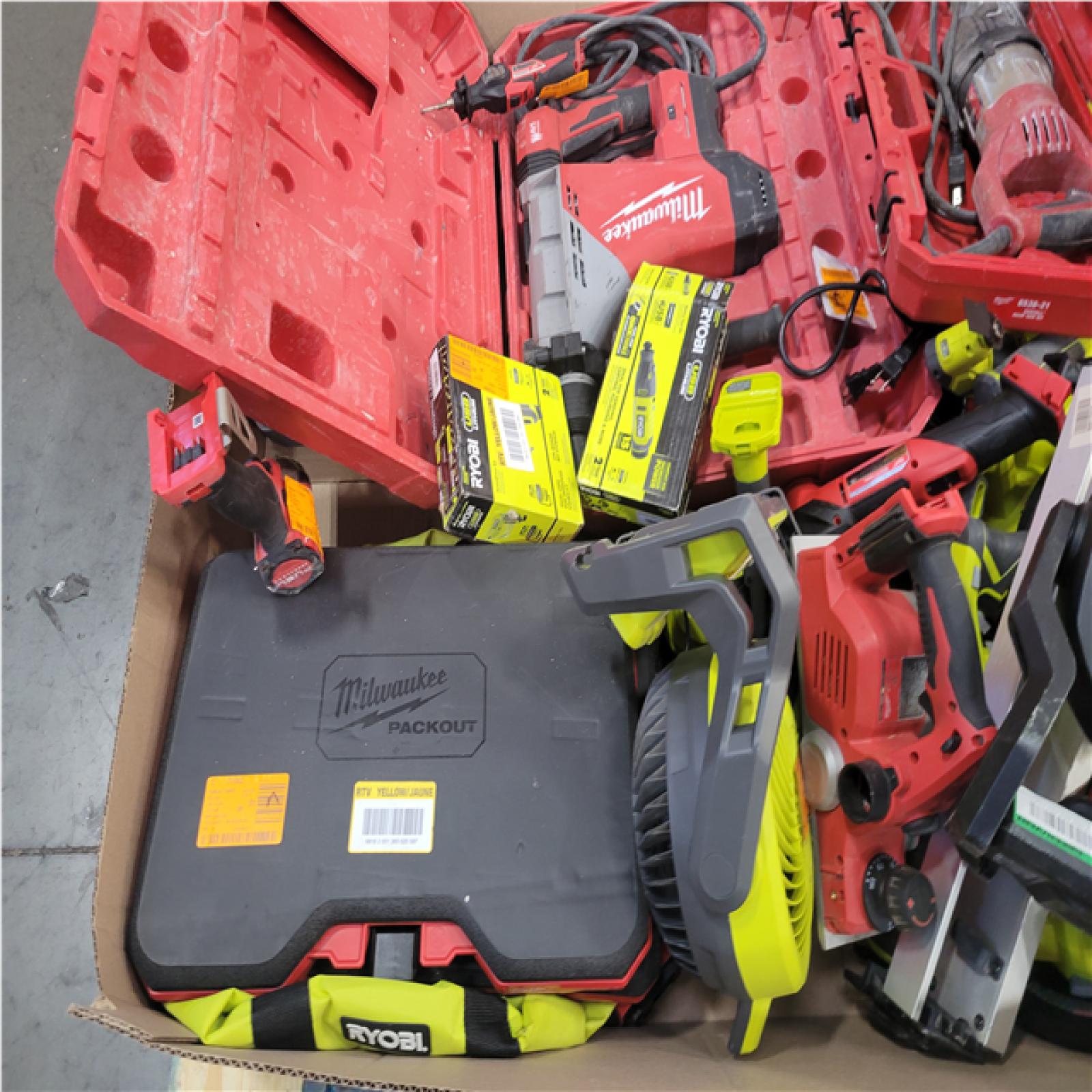 CALIFORNIA AS-IS TOOL PALLET