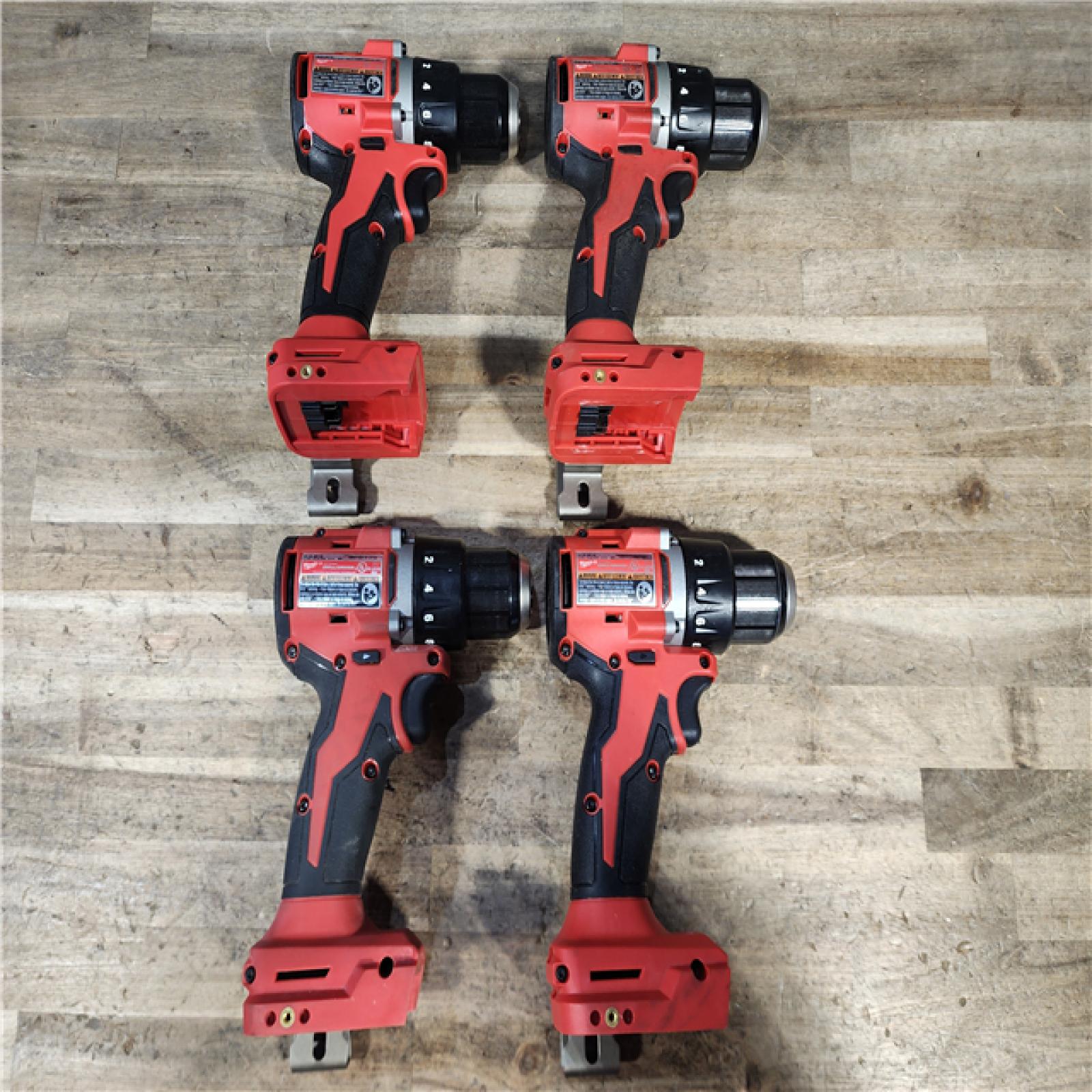 HOUSTON LOCATION - AS-IS MILWAUKEE 4 TOOL COMBO