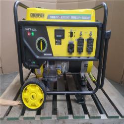 CALIFORNIA AS-IS CHAMPION PORTABLE POWER GENERATOR