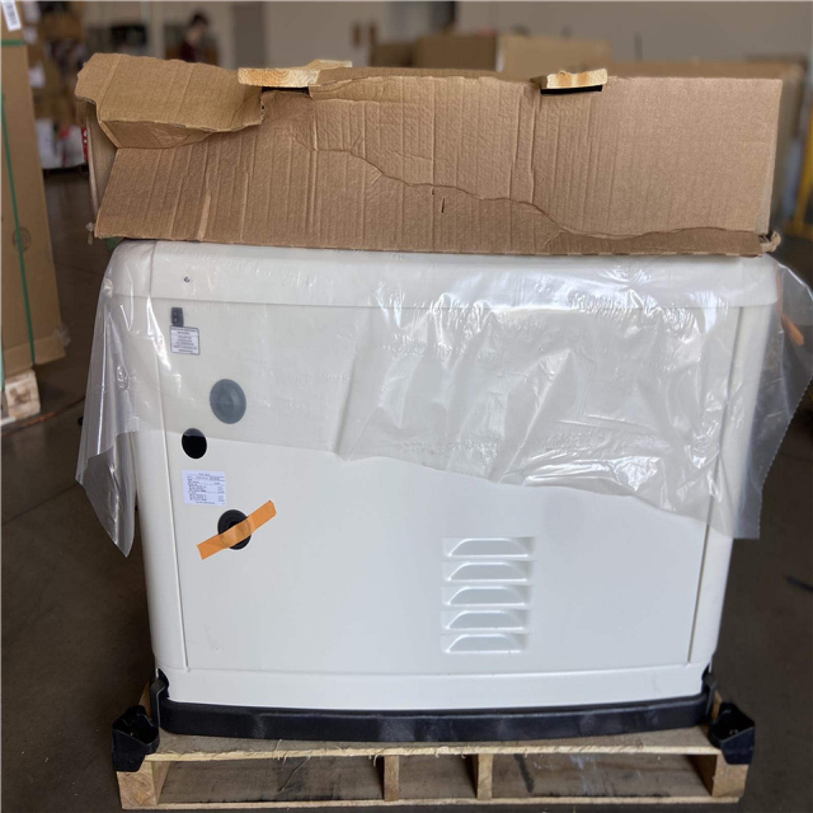 DALLAS LOCATION - Generac 14 000 Watt - Dual Fuel Air- Cooled Whole House Home Standby Generator