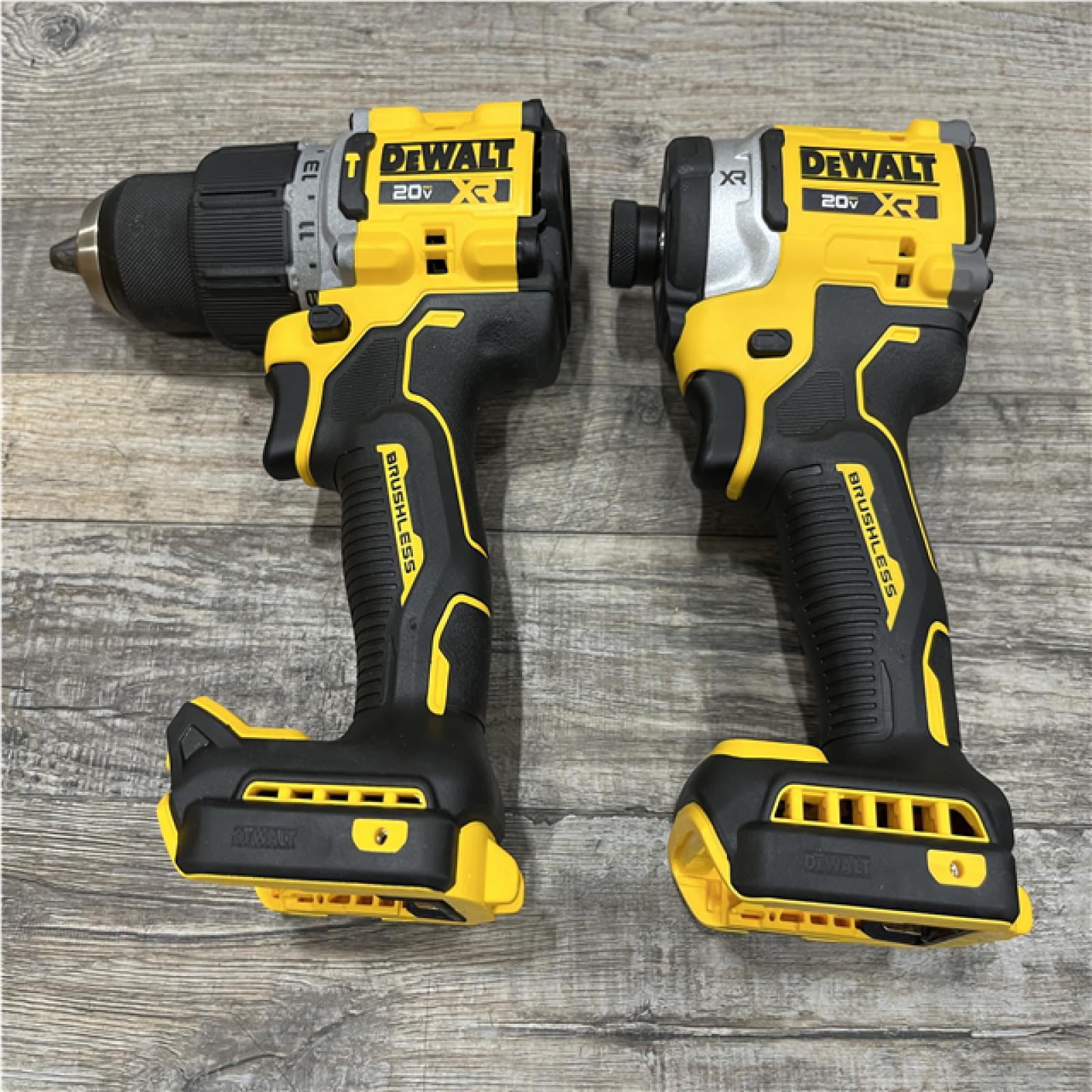 AS-IS DEWALT 20V XR Lithium-Ion Cordless 2-Tool Combo Kit