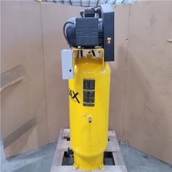 CALIFORNIA AS-IS EMAX 80 GAL. 175 PSI SILENT AIR ELECTRIC AIR COMPRESSOR WITH ISOLATOR PADS