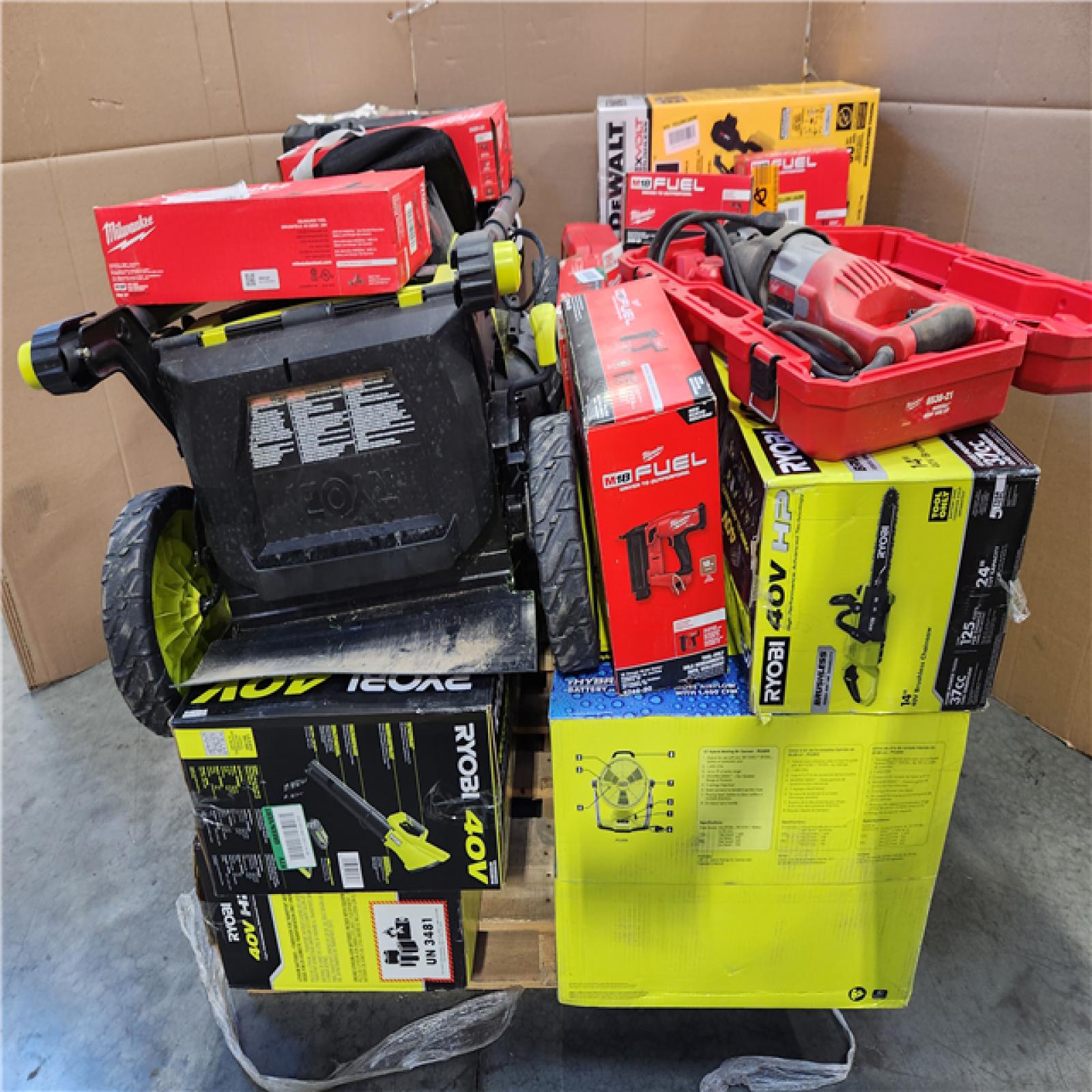 CALIFORNIA AS-IS TOOL PALLET