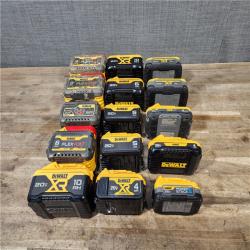 HOUSTON LOCATION - AS-IS DEWALT BATTERY PACK QTY - 15