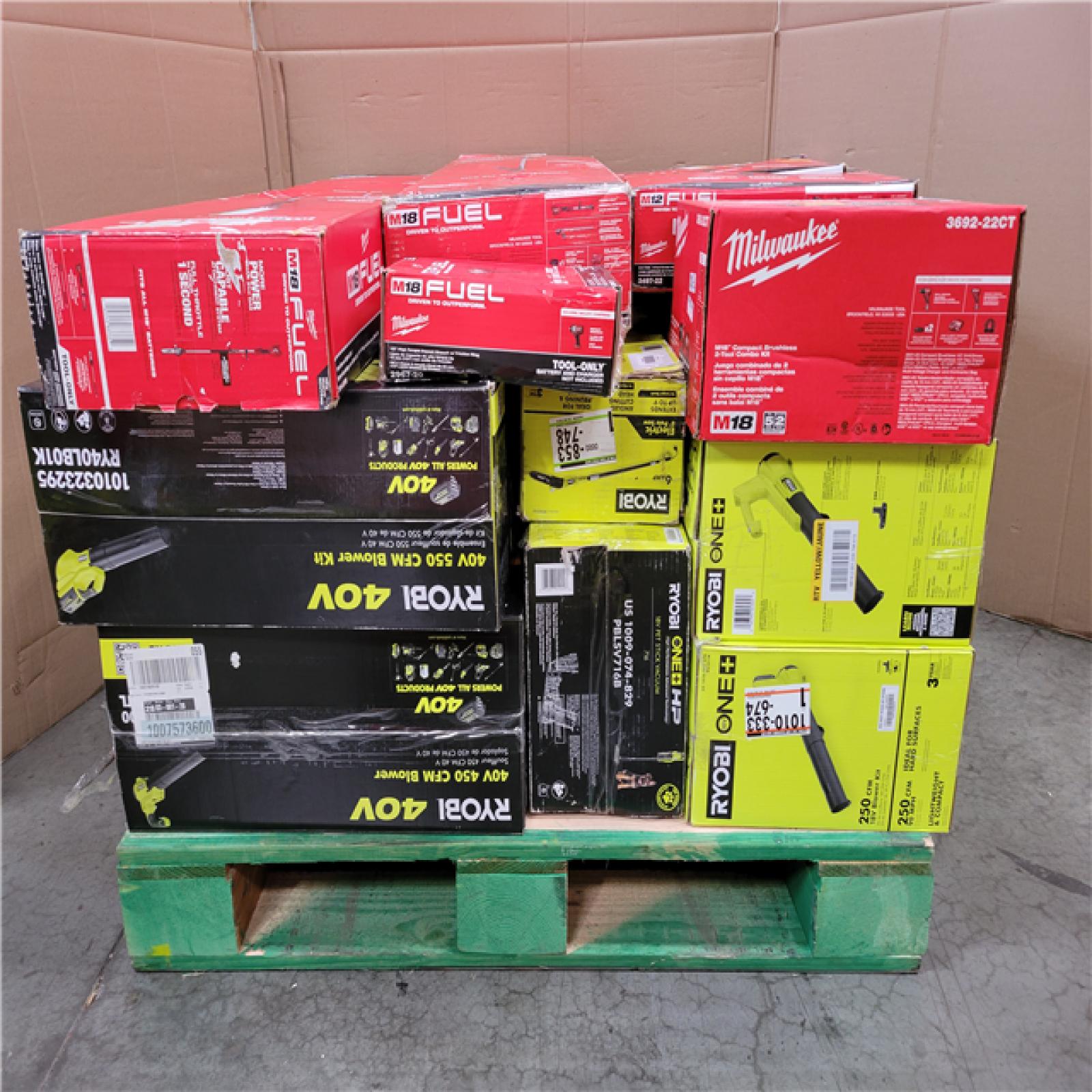 CALIFORNIA AS-IS TOOL PALLET