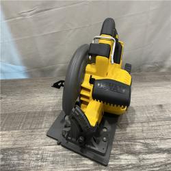 AS-IS DEWALT FLEXVOLT 60V MAX Cordless Brushless 7-1/4 in. Circular Saw with Brake (Tool Only)