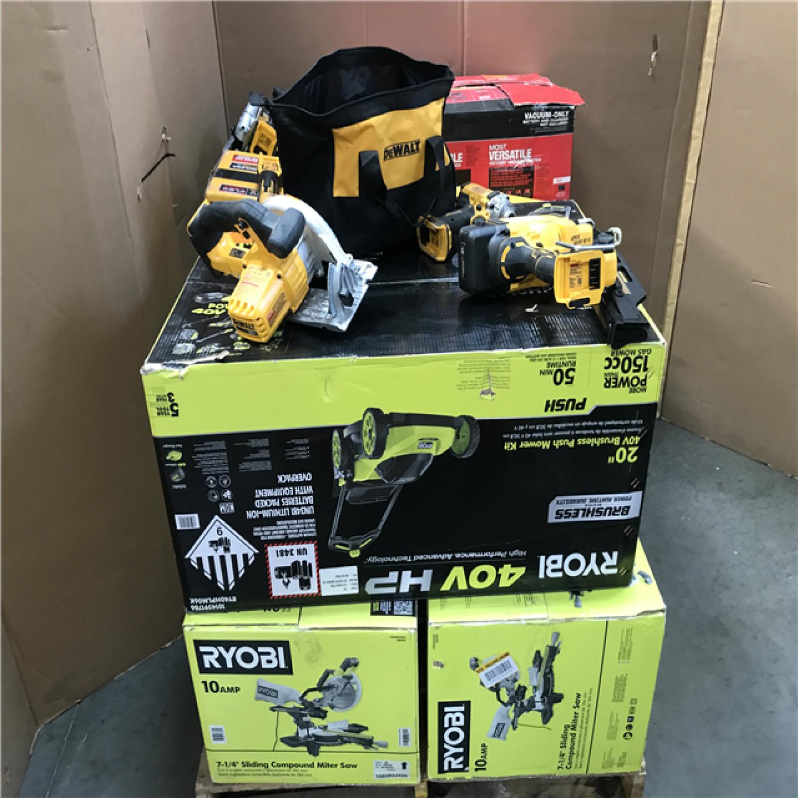 CALIFORNIA AS-IS TOOL PALLET