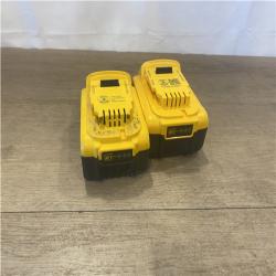 AS-IS DEWALT 20V MAX Lithium-Ion 5.0Ah Battery (2-Pack)