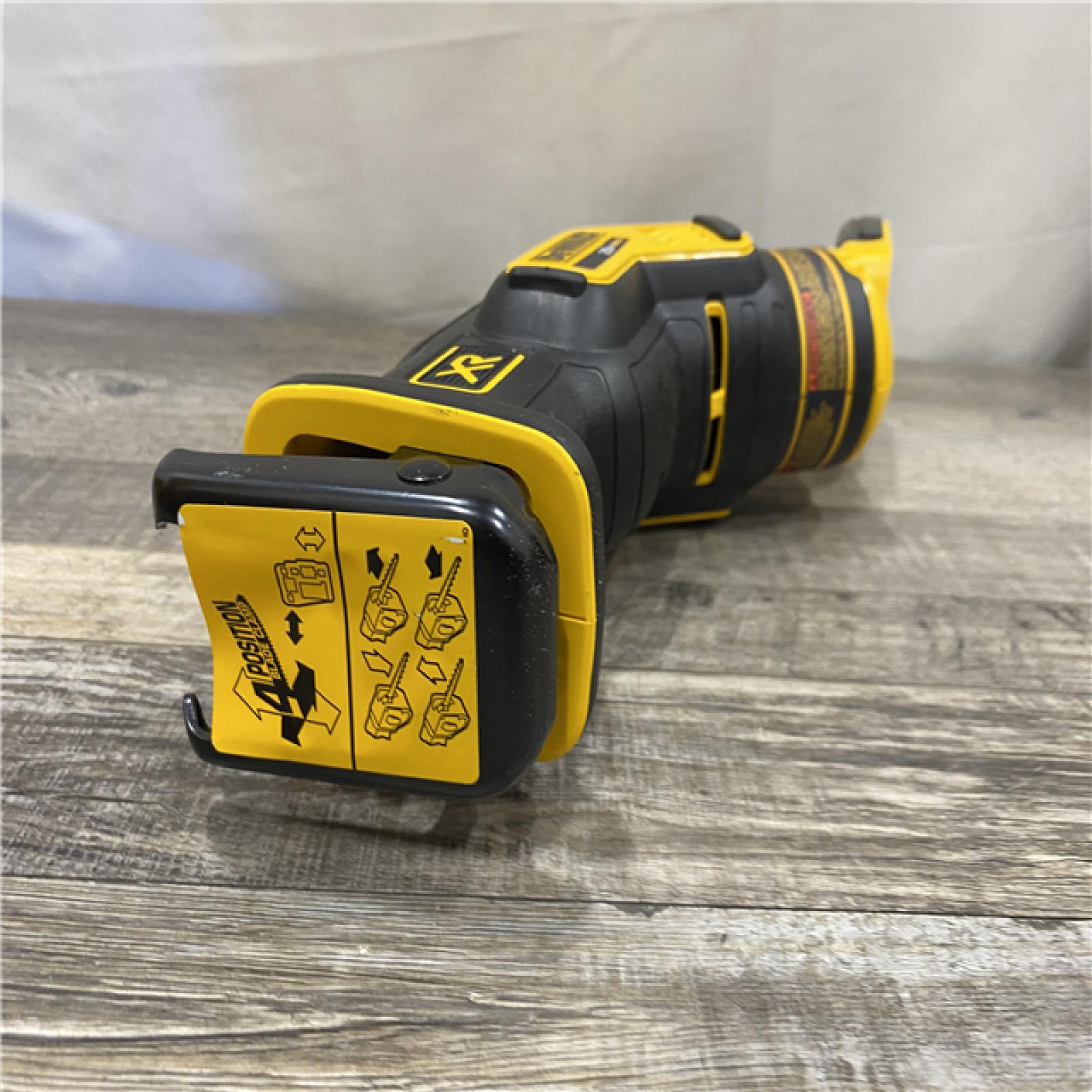 AS-IS DEWALT 20V MAX XR Cordless Brushless Compact Reciprocating Saw (Tool Only)