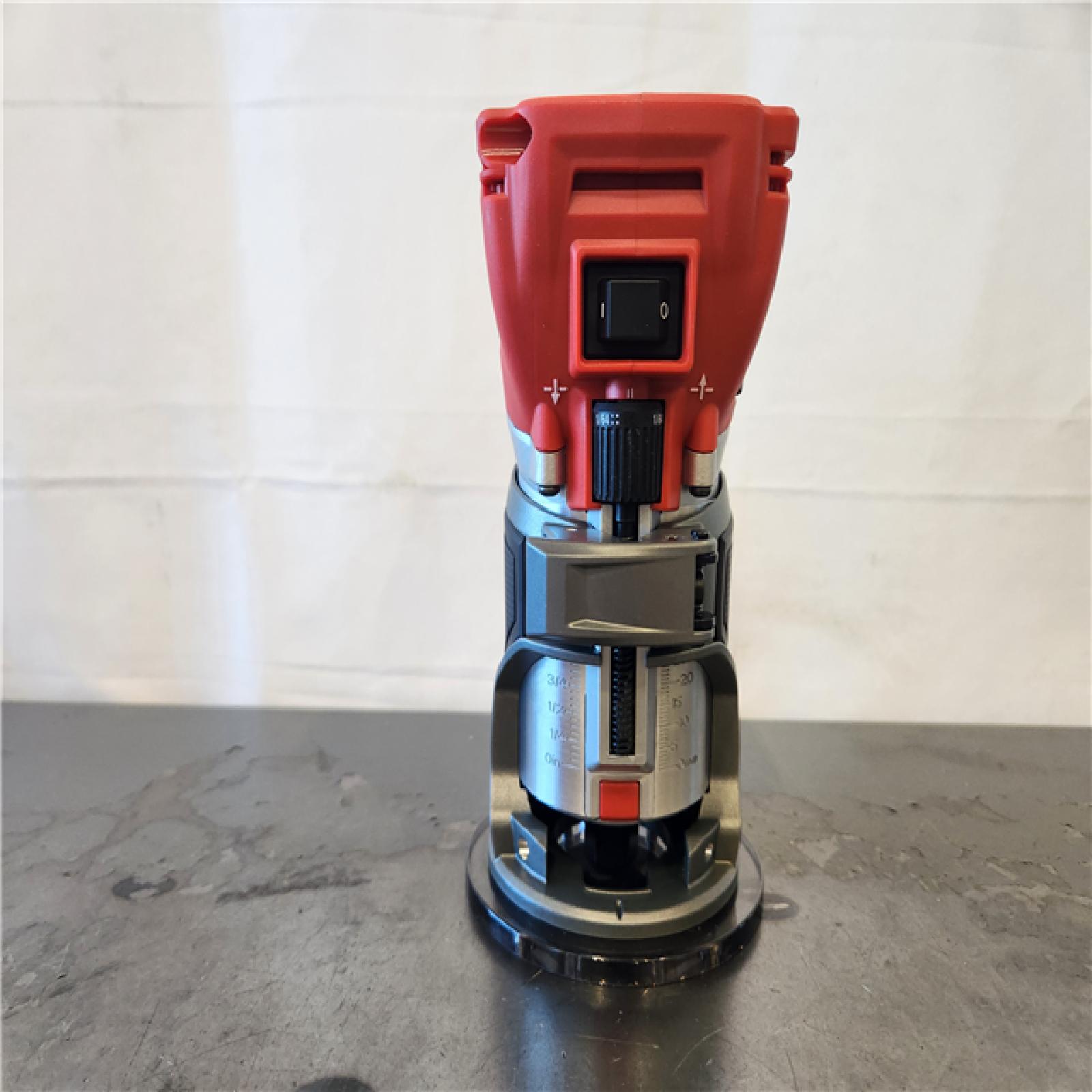 AS-IS- Milwaukee 2723-20 M18 FUEL 18V Cordless Li-Ion Compact Router - Bare Tool