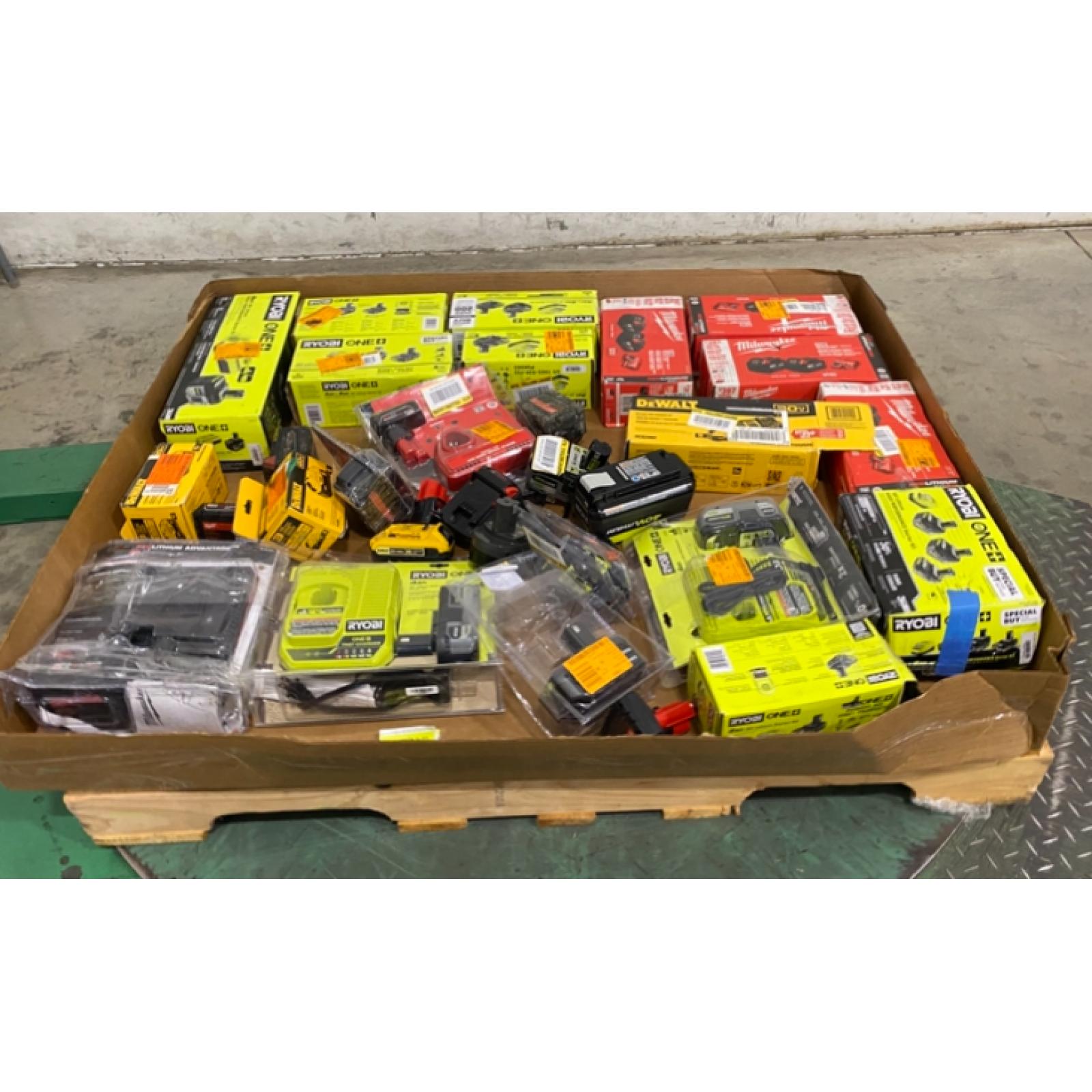Dallas Location - As-Is Battery Tool Pallet