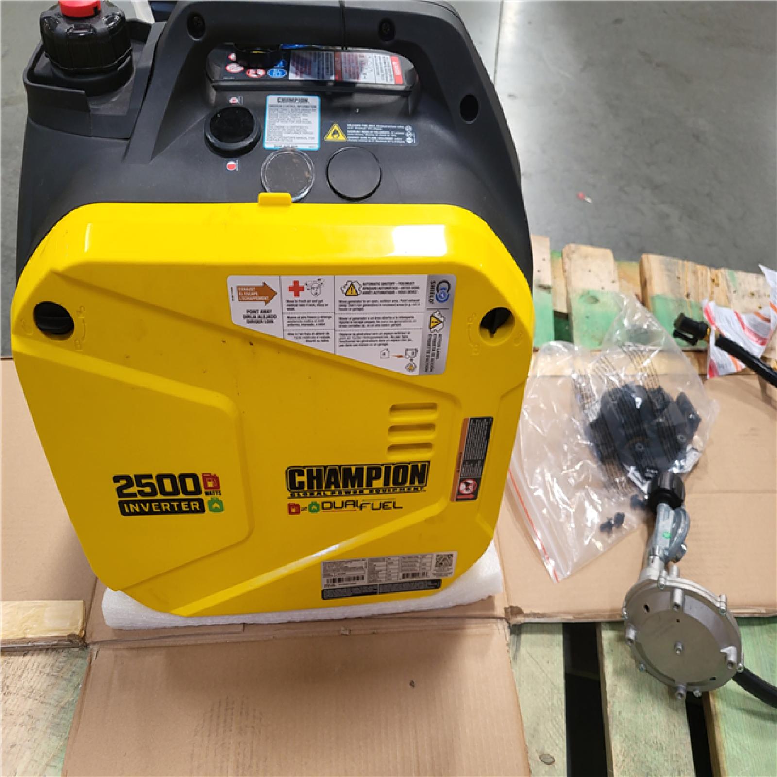California AS-IS OUTDOOR POWER EQUIPMENT CHAMPION GENERATOR