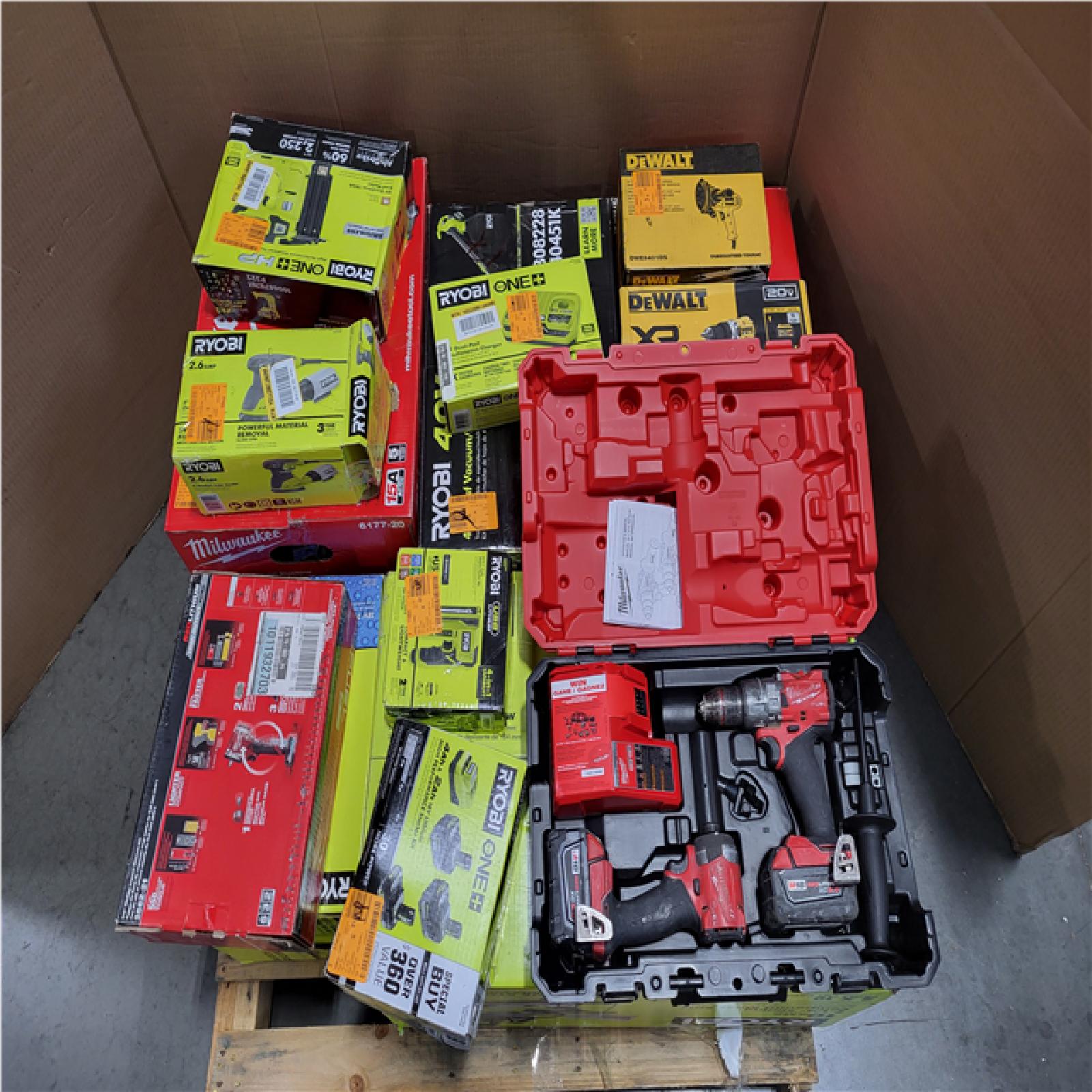 CALIFORNIA AS-IS TOOL PALLET