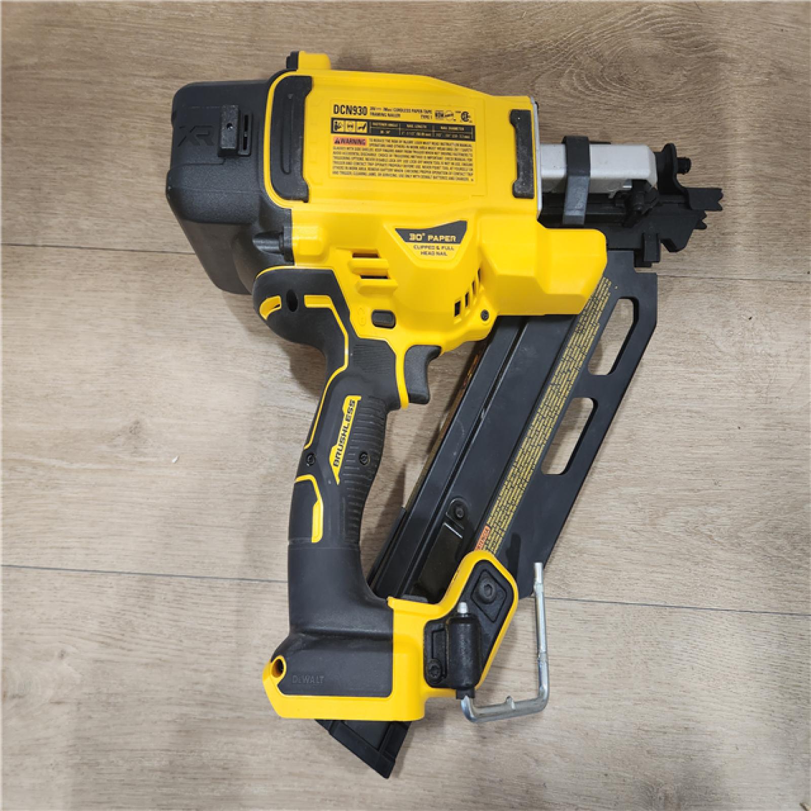 AS-IS- DEWALT 20-Volt 21° Cordless Framing Nailer (Tool-Only)