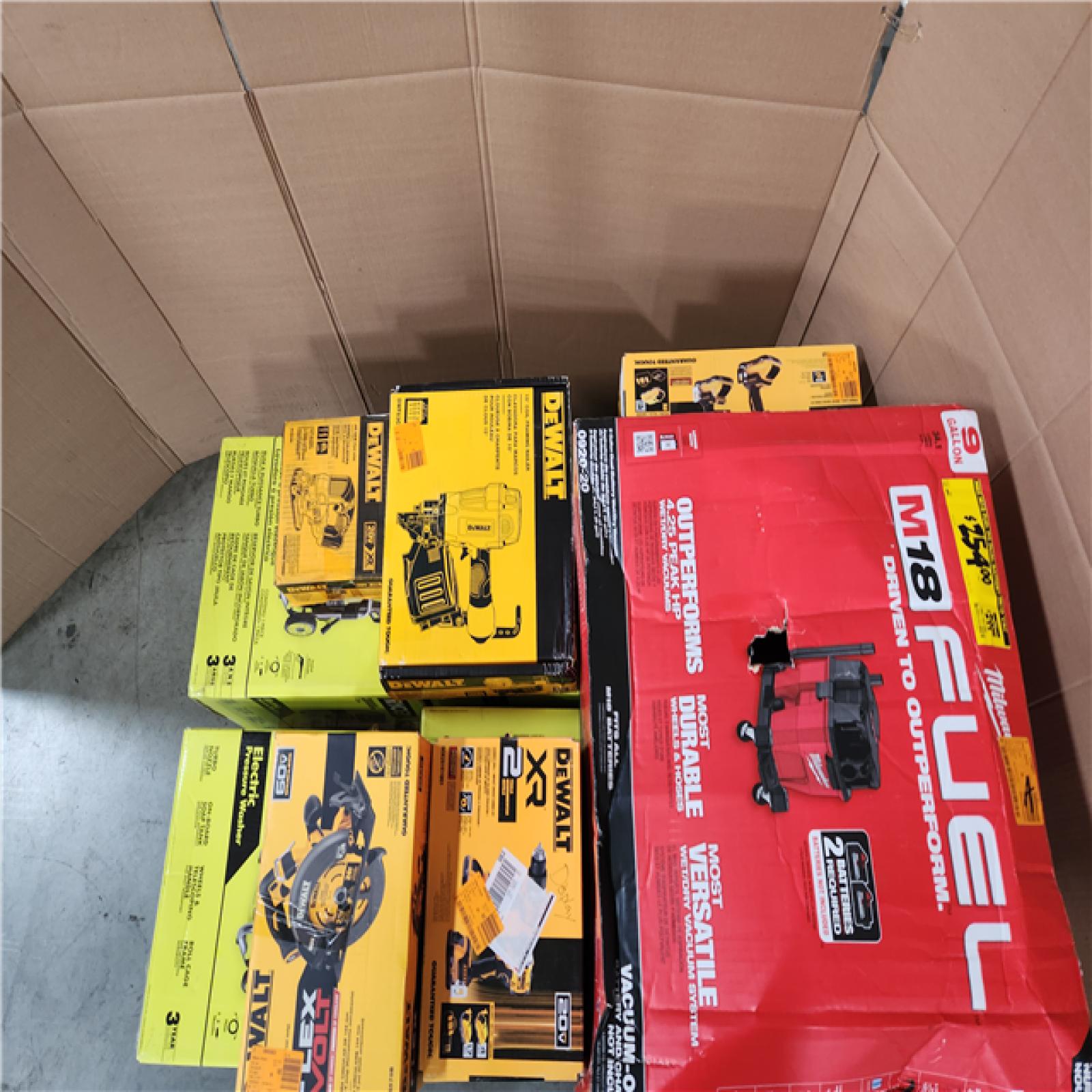 CALIFORNIA AS-IS TOOL PALLET