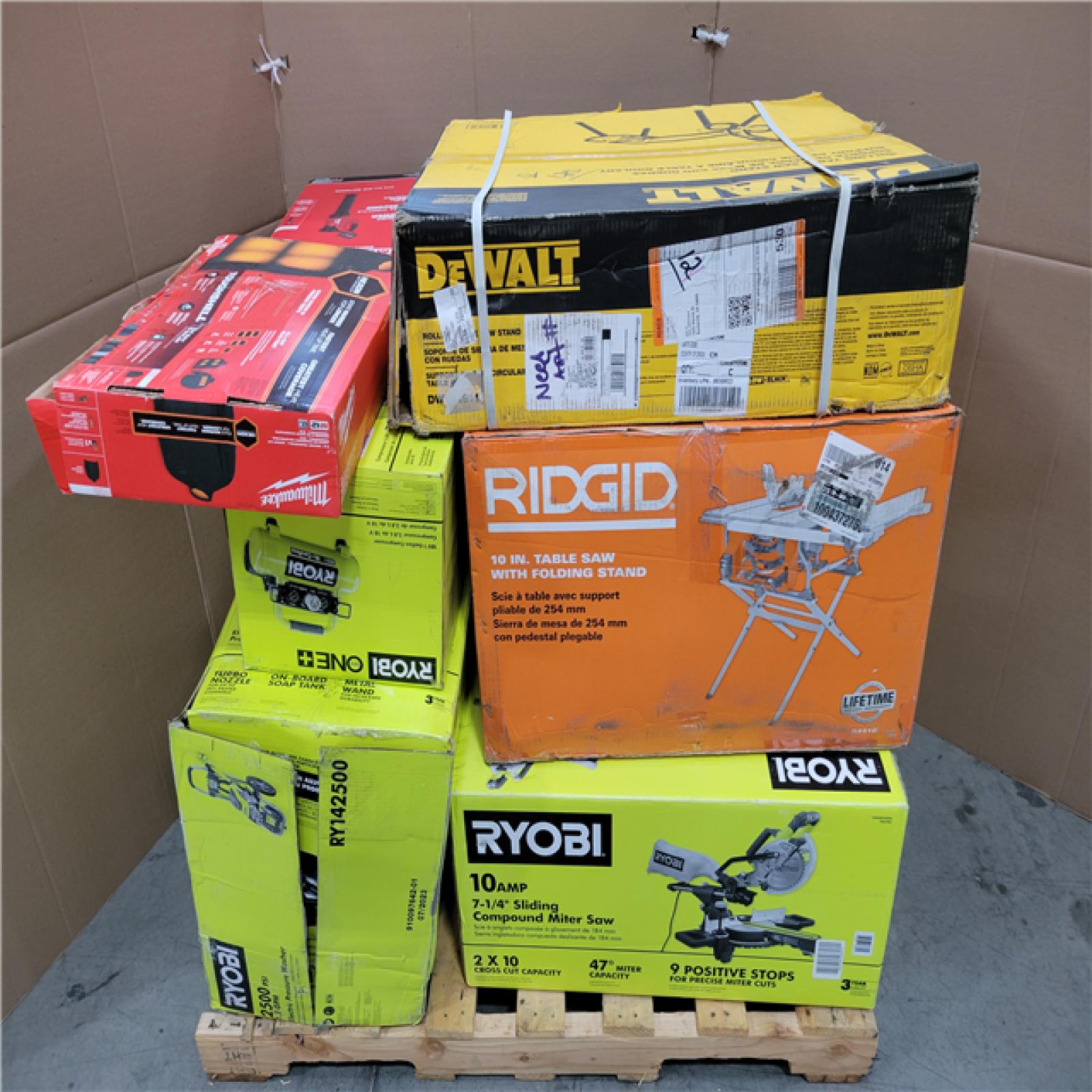 CALIFORNIA AS-IS TOOL PALLET