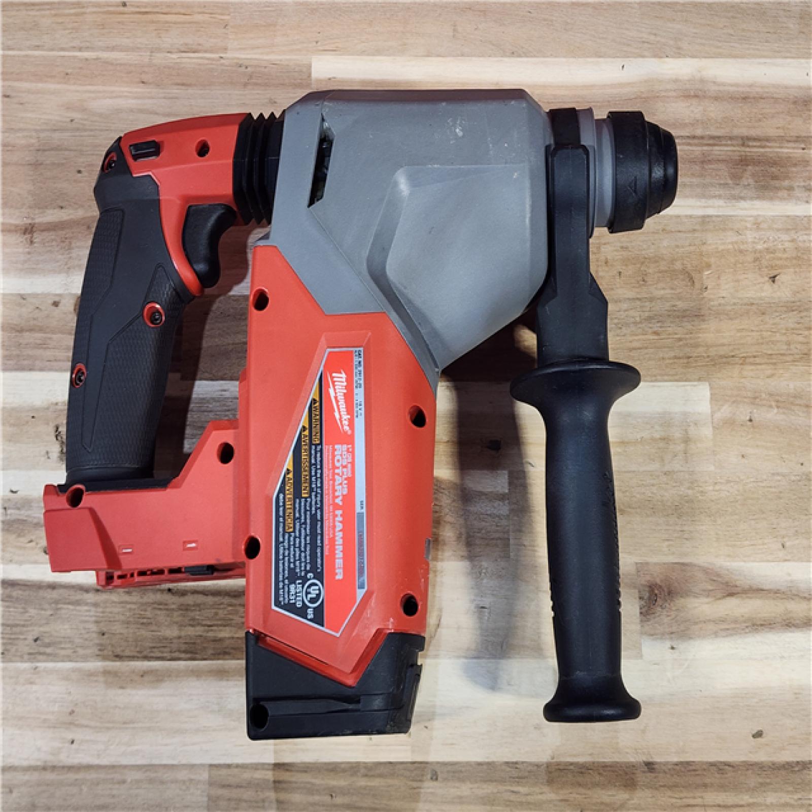 HOUSTON LOCATION - AS-IS Milwaukee FUEL 18V Lithium-Ion Brushless Cordless 1 in. SDS-Plus Rotary Hammer (Tool-Only)