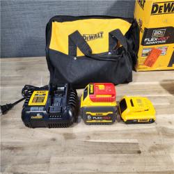 HOUSTON LOCATION - AS-IS DEWALT 20V MAX Cordless Brushless Hammer Drill/Driver 2 Tool Combo Kit with FLEXVOLT ADVANTAGE