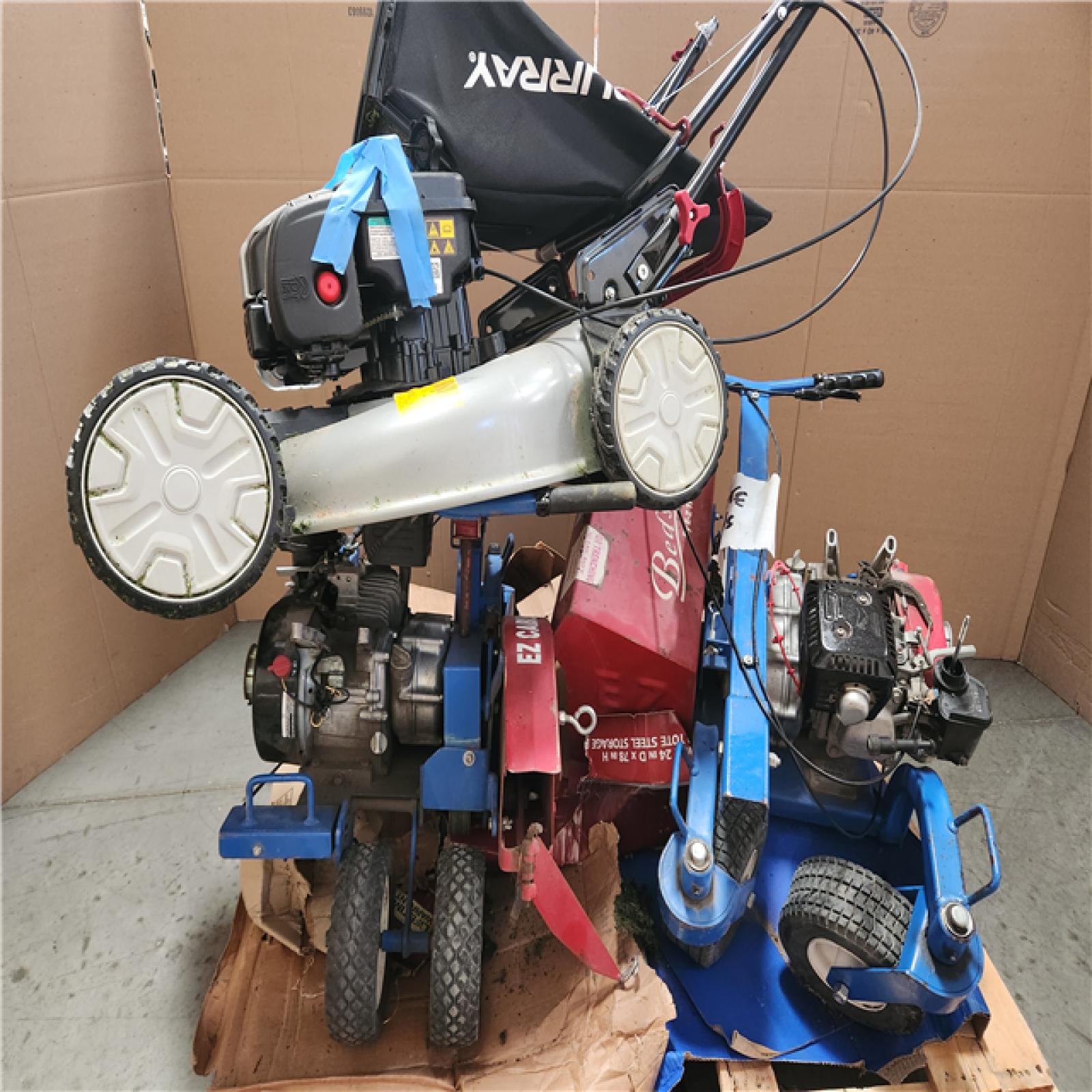 CALIFORNIA AS-IS OUTDOOR POWER EQUIPMENT