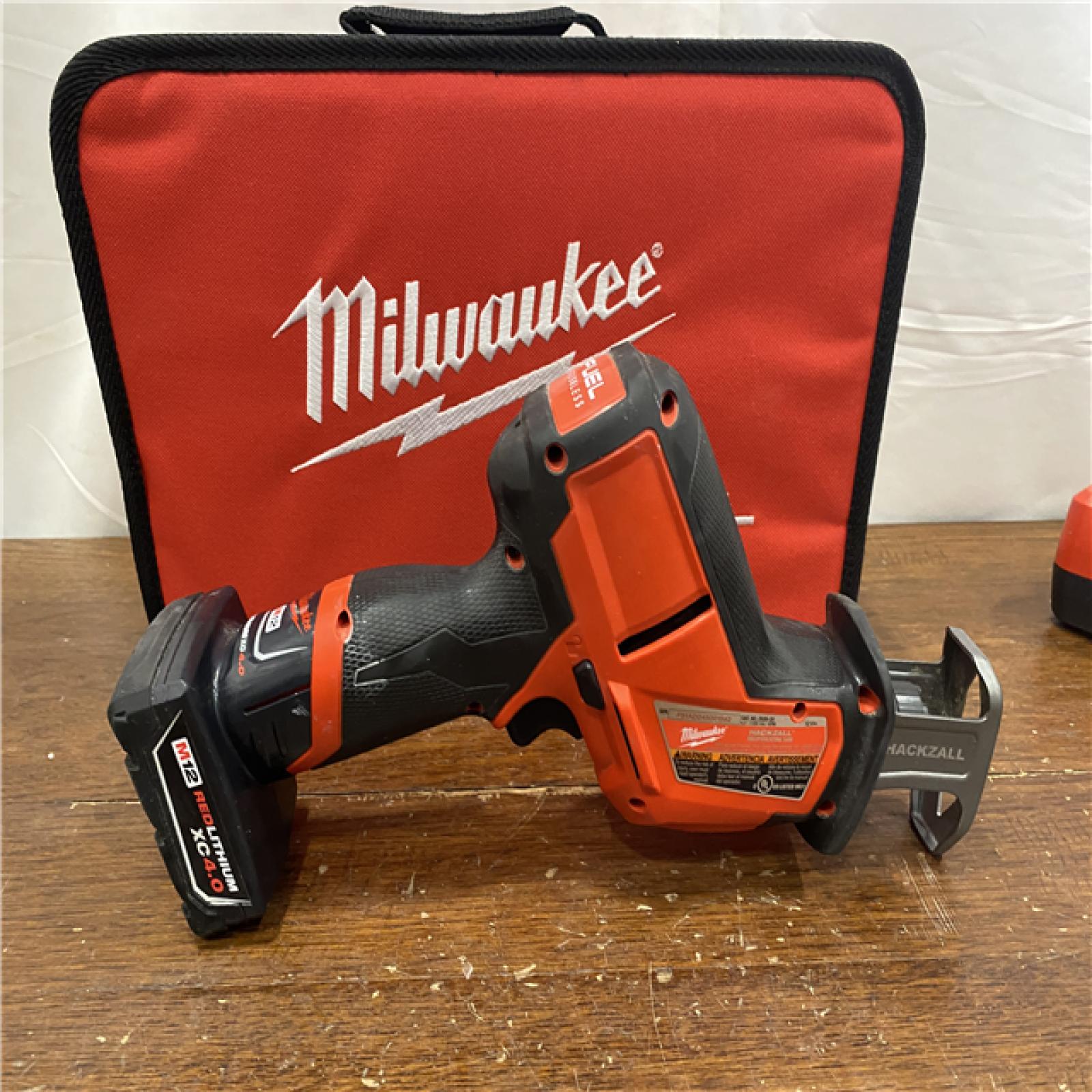 M12 FUEL 12-Volt Lithium-Ion Brushless Cordless HACKZALL Reciprocating Saw Kit w/ Free M12 2.0Ah Compact Battery M12 FUEL 12-Volt Lithium-Ion Brushless Cordless HACKZALL Reciprocating Saw Kit w/ Free M12 2.0Ah Compact Battery