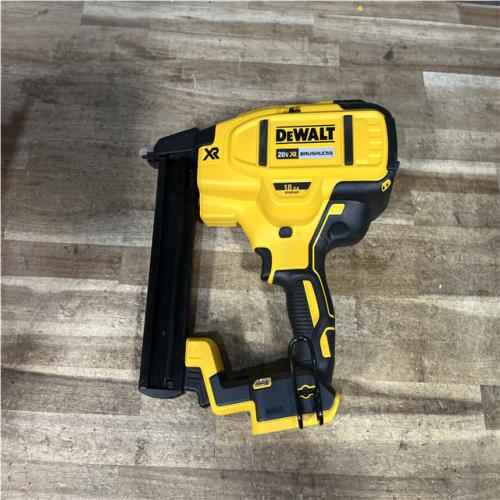 Houston Location AS-IS DEWALT 20V MAX XR 18 Gauge Cordless Brad Nailer (Tool Only)
