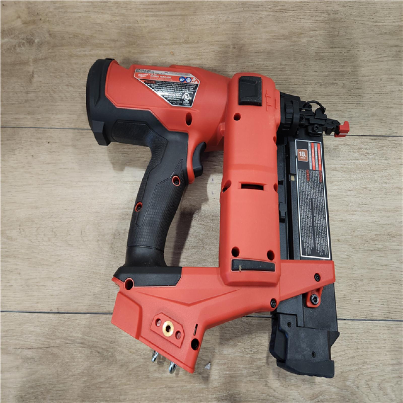 AS-IS- Milwaukee FUEL 18-Volt Lithium-Ion Brushless Cordless Gen II 18-Gauge Brad Nailer (Tool-Only)