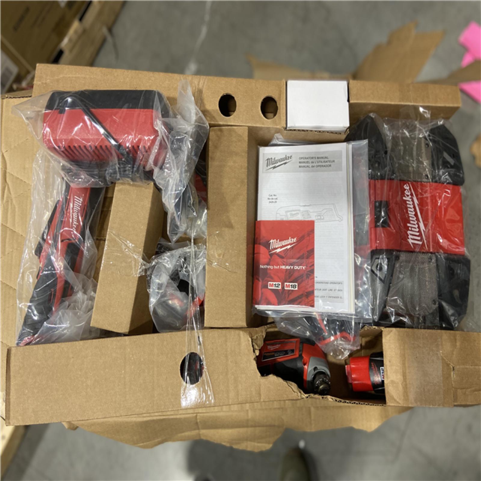 NEW! - Milwaukee M12 12V Lithium-Ion Cordless Combo Tool (7 TOOLS)